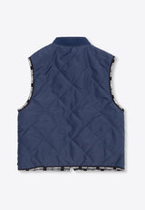 Dolce & Gabbana Kids Reversible Quilted Vest L4JB6I G7K8O-S9000