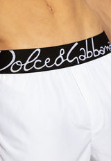 Dolce & Gabbana Logo Swim Briefs KĄPIELOWE M4F27T FUSFW-W0800