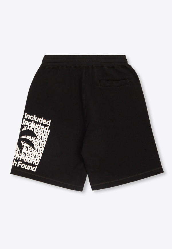 Dolce & Gabbana Kids Boys Palm-Print Shorts L4JQP2 G7K8B-N0000