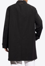 Etro Wide Collar Long Coat Black MRBA0012 99TUEB6-N0000