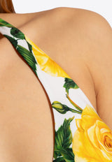 Dolce & Gabbana Floral Halterneck Bikini O8A54J FSG1S-HA3VO