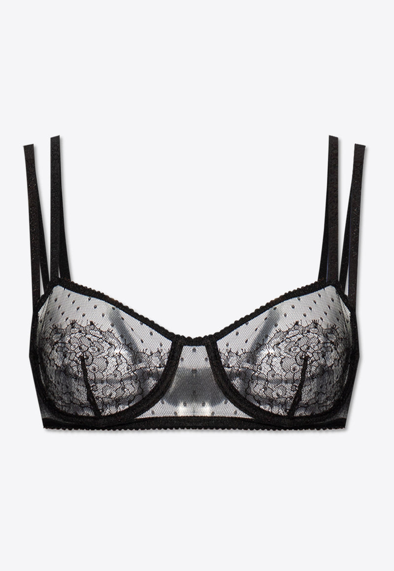 Dolce & Gabbana Lace Double-Strap Bra O1C59T ONO73-N0000