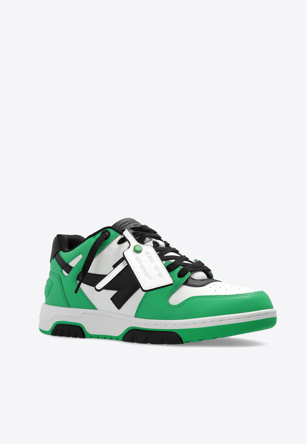 Off-White Out of Office Low-Top Sneakers Green OMIA189S24 LEA006-5510