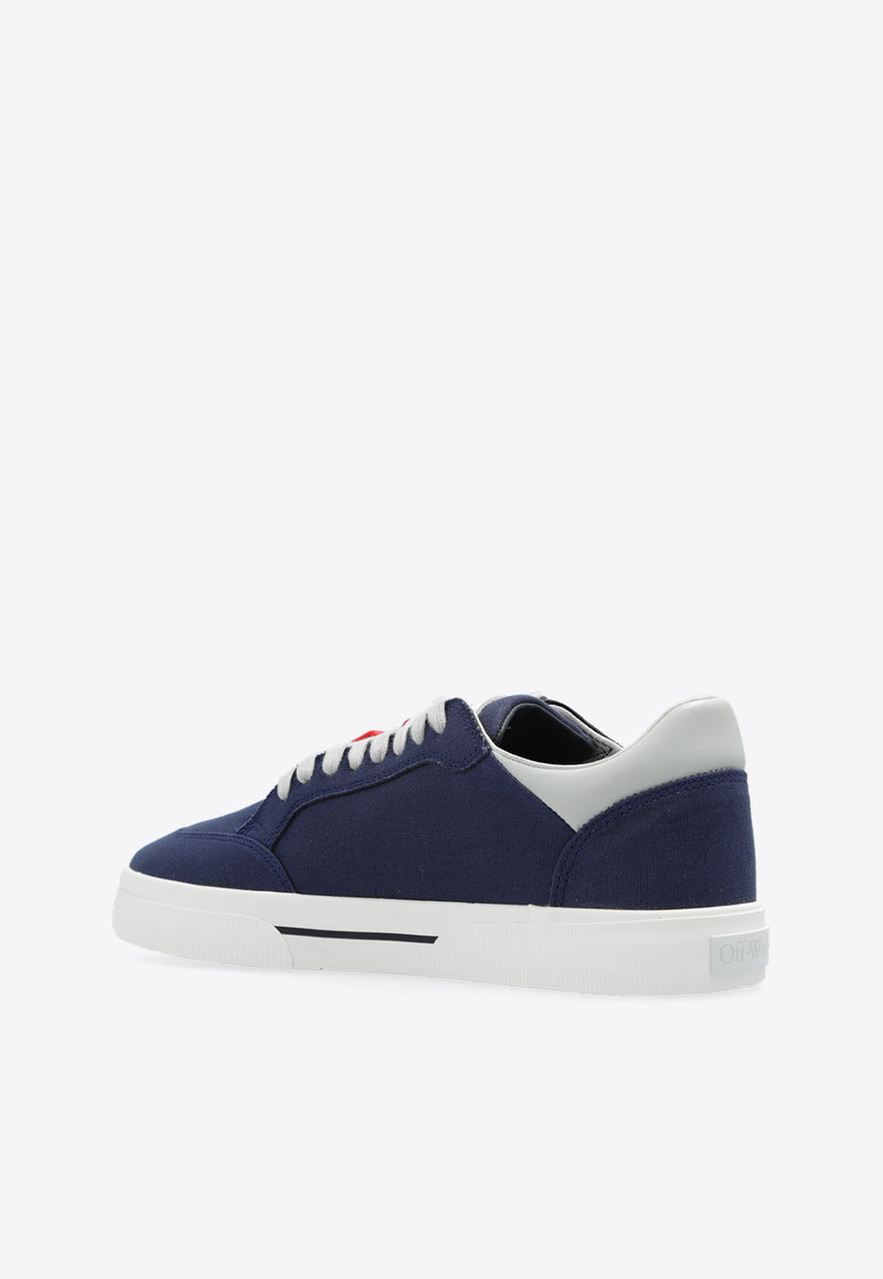 Off-White New Low Vulcanized Sneakers Navy OMIA293S24 FAB001-4801