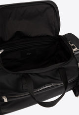 Off-White Logo Print Duffel Bag Black OMNL019S24 FAB001-1000