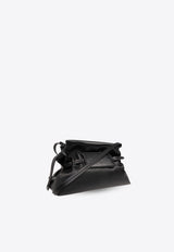 Off-White Zip Tie Leather Shoulder Bag Black OWNM048S24 LEA001-1000