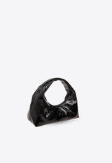 Off-White Arcade Leather Shoulder Bag Black OWNN174S24 LEA001-1000