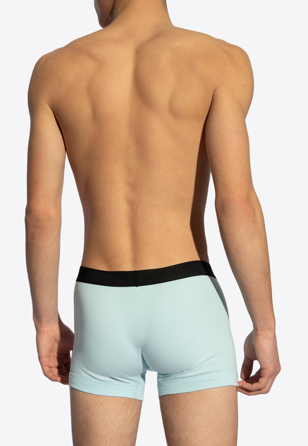 Tom Ford Logo Waistband Boxers Light Blue T4LC31040 0-436