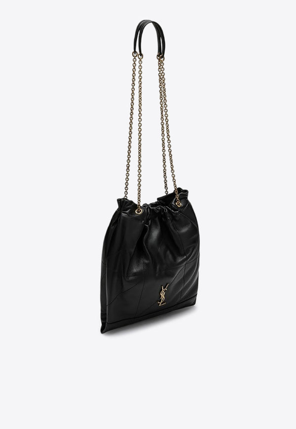 Saint Laurent Jamie 4.3 Nappa Leather Bucket Bag Black 781666AAB32/O_YSL-1000