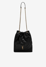 Saint Laurent Jamie Pochon Nappa Leather Shoulder Bag Black 781666AAB32/Q_YSL-1000