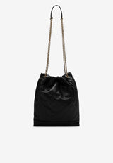 Saint Laurent Jamie Pochon Nappa Leather Shoulder Bag Black 781666AAB32/R_YSL-1000