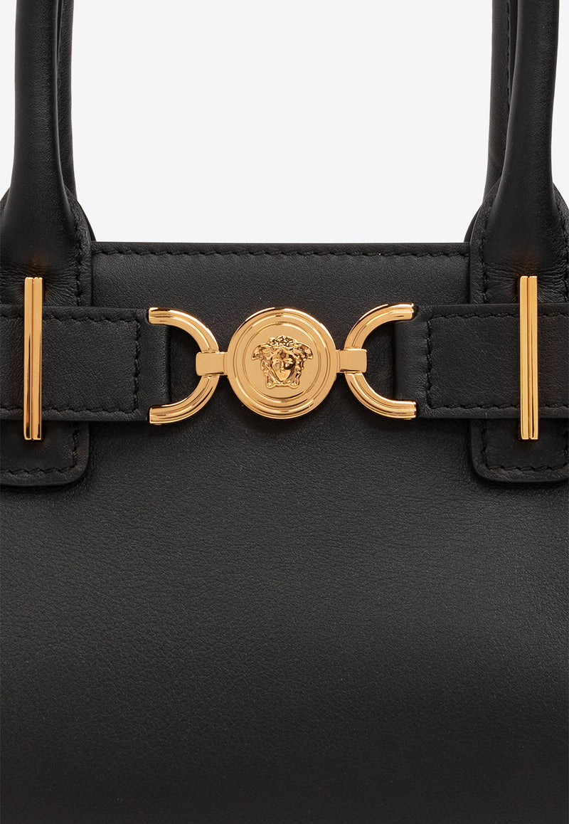 Versace Small Medusa '95 Top Handle Bag Black 1013169 1A10795-1B00V