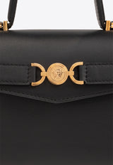 Versace Small Medusa '95 Calf Leather Shoulder Bag Black 1013824 1A10795-1B00V