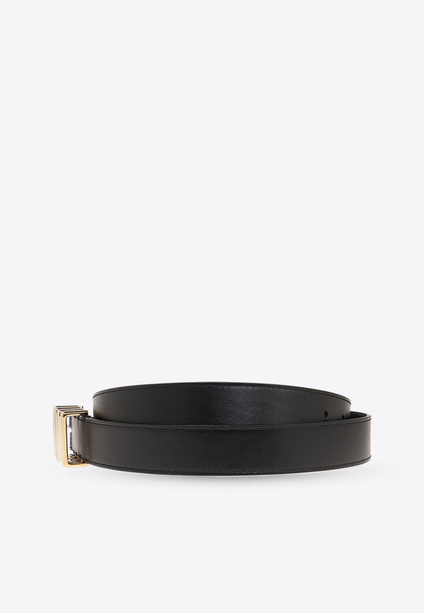 Versace Medusa Heritage Leather Belt Black 1014863 DVTP1-1B00L
