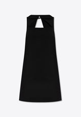 Versace Geometric Cut-Out Mini Dress Black 1015017 1A10309-1B000