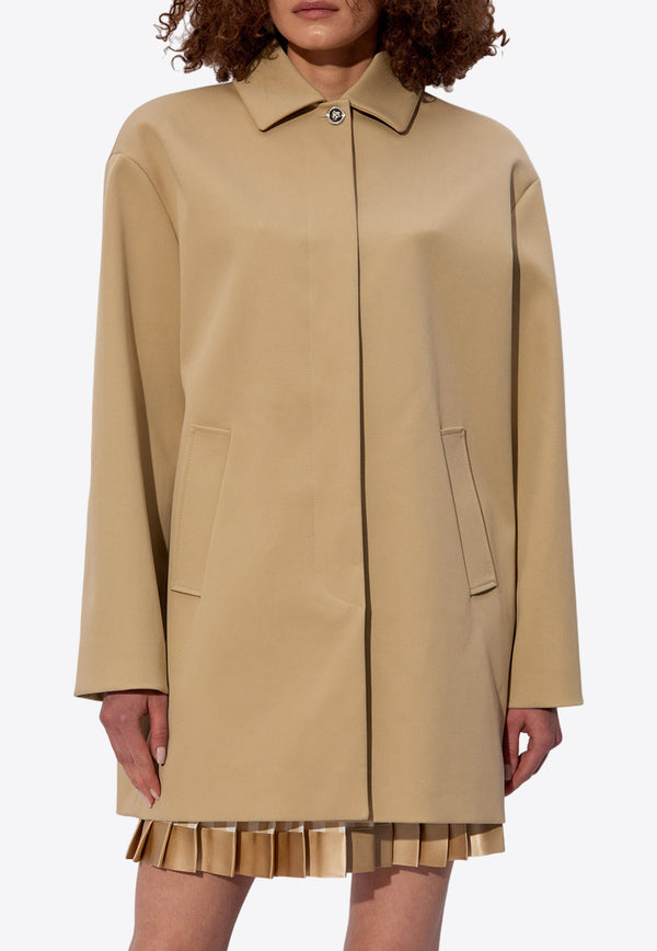 Versace Medusa Head Short Coat Beige 1015077 1A10770-1KD40