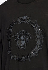 Versace Medusa Cartouche Sweater Black 1015031 1A10570-1B000