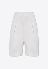 Jacquemus Ovalo Bermuda Shorts White 241PA081 1526-100