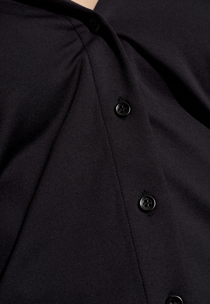 Jacquemus La chemise Angulo Puffed Shirt Black 241SH063 1592-990