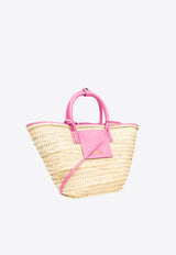 Jacquemus Le Panier Soli Beach Basket Bag Pink 223BA045 3060-434
