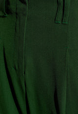 Jacquemus Le Titolo High-Waist Tailored Pants Green 241PA082 1547-590