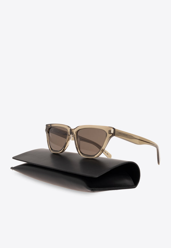 Saint Laurent Sulpice Cat-Eye Sunglasses Gray 660372 Y9956-2500