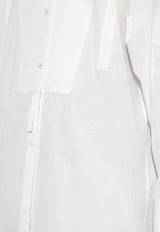 Stella McCartney Plastron Oversized Shirt White 620114 SMA90-9000