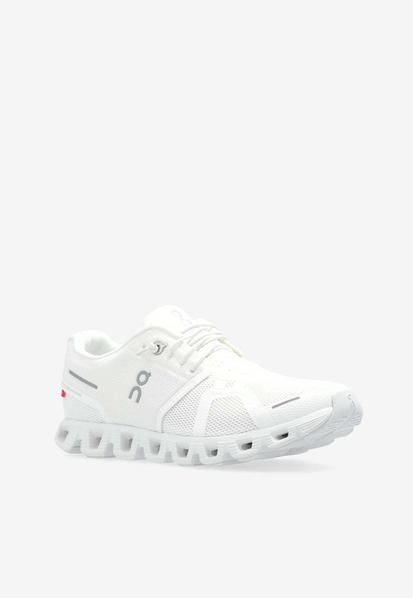 Cloud 5 Low-Top Mesh and Leather Sneakers