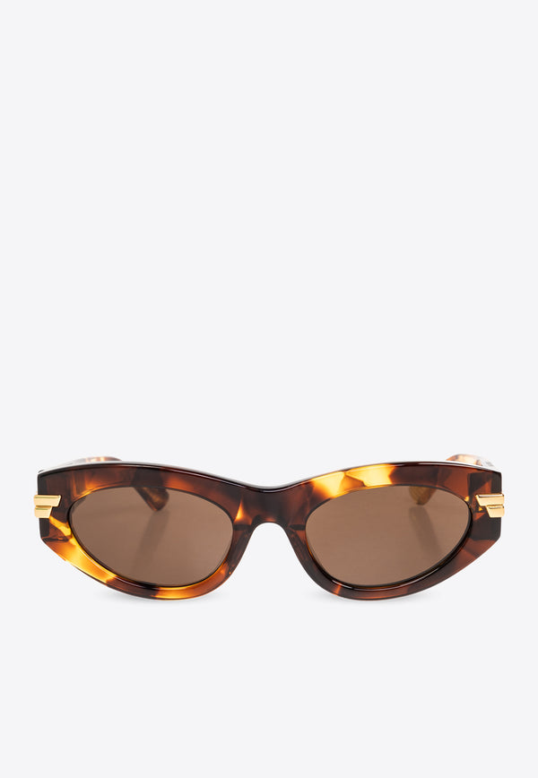Bottega Veneta Classic Cat-Eye Sunglasses Brown 720354 V2Q30-2819