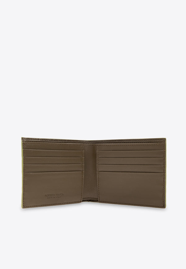 Bottega Veneta Intrecciato Leather Bi-Fold Wallet Tea Leaf 743211 VCPQ6-2442