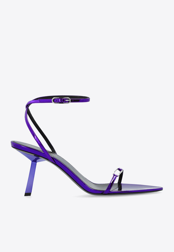 Saint Laurent Kitty 75 Stiletto Sandals Purple 775116 AAAQB-5215