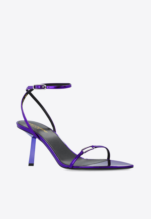 Saint Laurent Kitty 75 Stiletto Sandals Purple 775116 AAAQB-5215