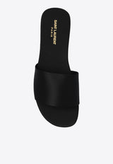 Saint Laurent Carlyle Silk Slides Black 776915 9QN00-1000