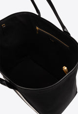 Saint Laurent Rive Gauche Logo Top Handle Bag Black 780096 FAC3I-1075