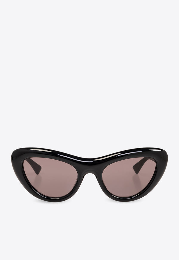 Bottega Veneta Bombe Cat Eye Sunglasses Gray 791644 V2Q30-1049