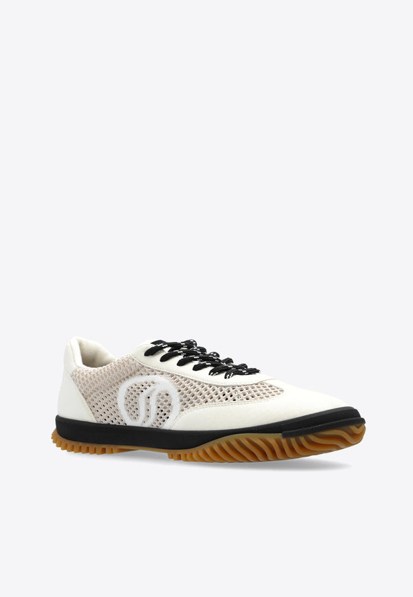 Stella McCartney S-wave Mesh Sneakers Cream 810414 E00191-1409