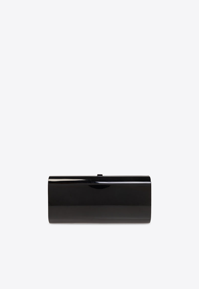 Dolce & Gabbana DG Logo Box Clutch Black BB7622 AU640-80999