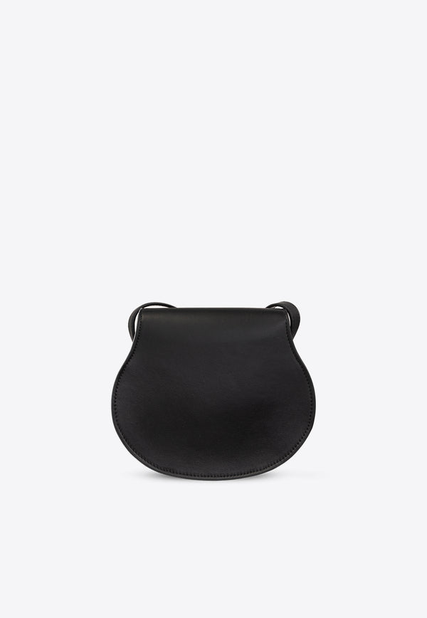 Chloé Small Marcie Shoulder Bag Black CHC24US680 N17-001