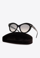 Tom Ford Toni Oval Sunglasses FT1111 0-5501C