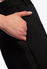 Dolce & Gabbana High-Waist Tapered Pants Black FTAM0T FU28J-N0000