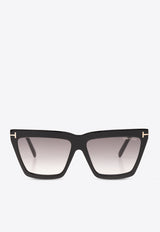 Tom Ford Eden Square Sunglasses FT1110 0-5601B