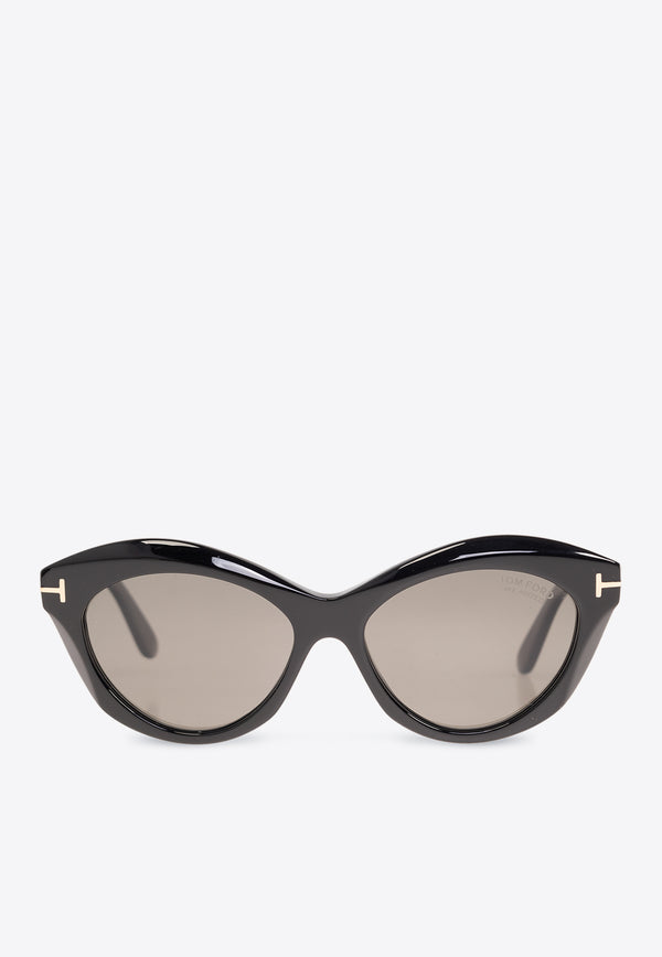 Tom Ford Toni Oval Sunglasses FT1111 0-5501D