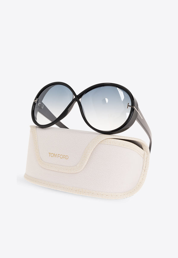 Tom Ford Edie Round Sunglasses FT1116 0-6401X