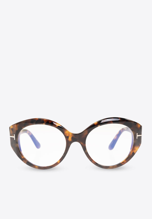 Tom Ford Oval Optical Glasses FT5950-B 0-53052