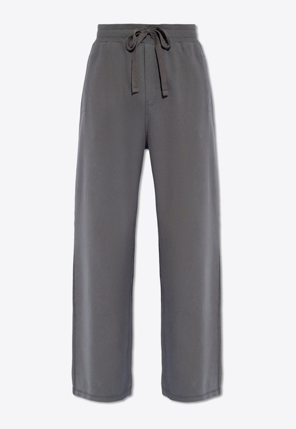 Dolce & Gabbana Wide-Leg Track Pants Gray GP087T G7M3H-N9299