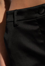 Dolce & Gabbana Classic Satin Mini Shorts Black FTC4LT FURHM-N0000