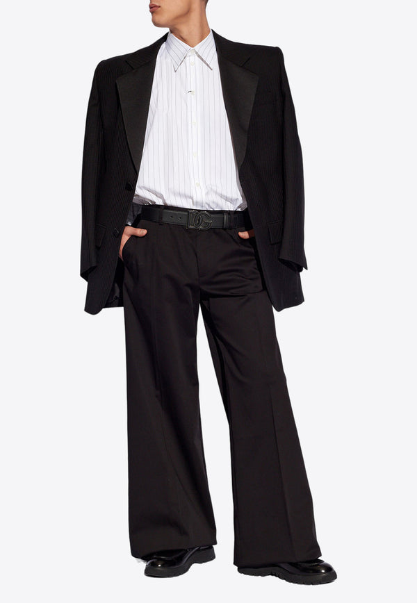 Dolce & Gabbana Wide-Leg Tailored Pants Black GVKXHT FUFKO-N0000