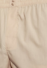 Dolce & Gabbana Basic Lounge Shorts Beige M3A27T FUMDA-M0633
