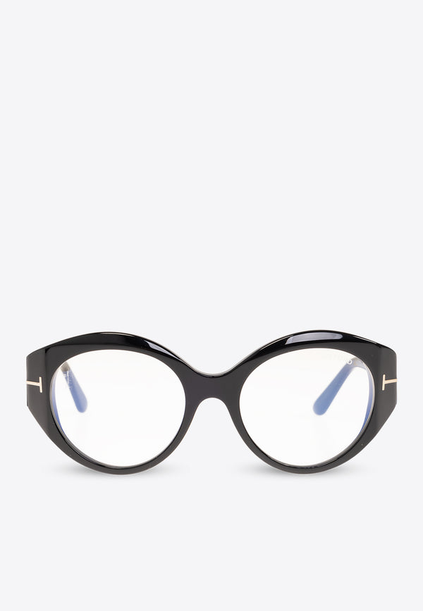 Tom Ford Oval Optical Glasses FT5950-B 0-53001