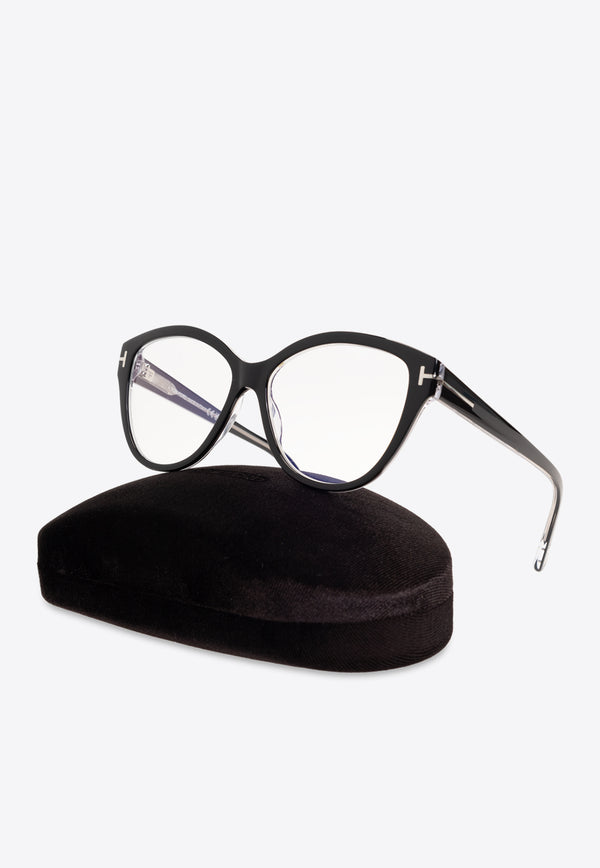 Tom Ford Cat-Eye Optical Glasses FT5954-B 0-54003